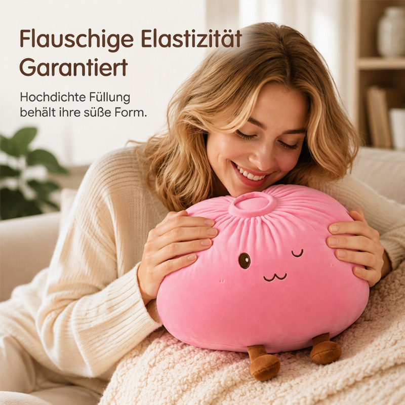 Niedliches Bao-Brot Plüschkissen