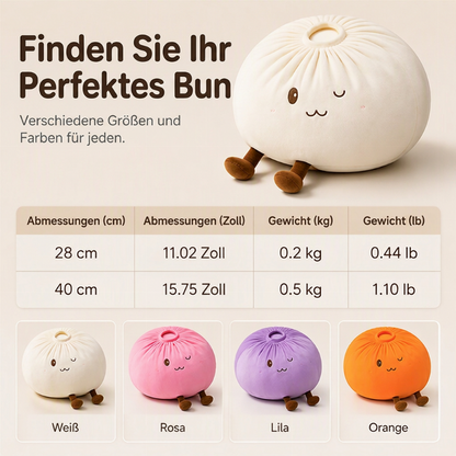 Niedliches Bao-Brot Plüschkissen