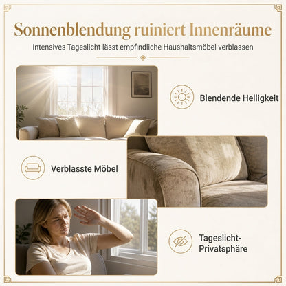 Geometrisch gemusterter, transparenter Jacquard-Vorhang für das Wohnzimmer