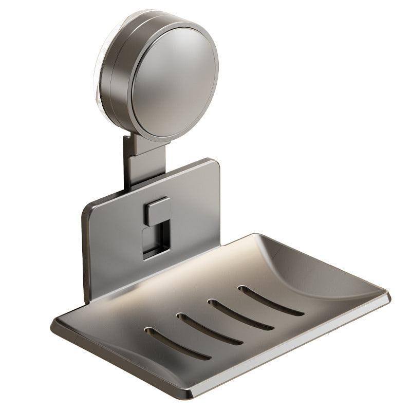 📢 50% RABATT! 🧼 Saugnapf-Seifenschale – V-Drainage, Aluminium & ohne Bohren ✨