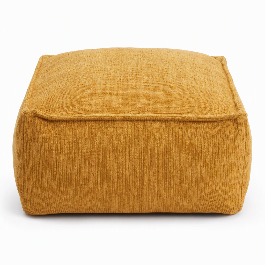 ⏳ Zeitlich begrenzter Rabatt von 50 % ⏰ Aufbewahrungs-Hockerbezug: Füllbar mit Kleidung, breiter Reißverschluss, waschbar, 45 x 45 x 23 cm 🧺🛋️
