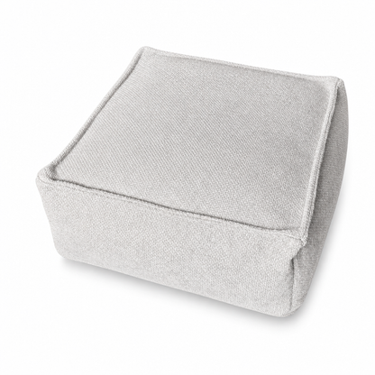 ⏳ Zeitlich begrenzter Rabatt von 50 % ⏰ Aufbewahrungs-Hockerbezug: Füllbar mit Kleidung, breiter Reißverschluss, waschbar, 45 x 45 x 23 cm 🧺🛋️