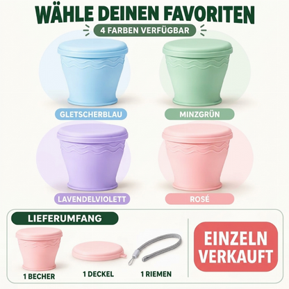 🥤 Zeitlich begrenzt: 50% Rabatt ✨ Faltbarer Reisebecher — kompakt, ultraleicht & einfach zu transportieren 🎒