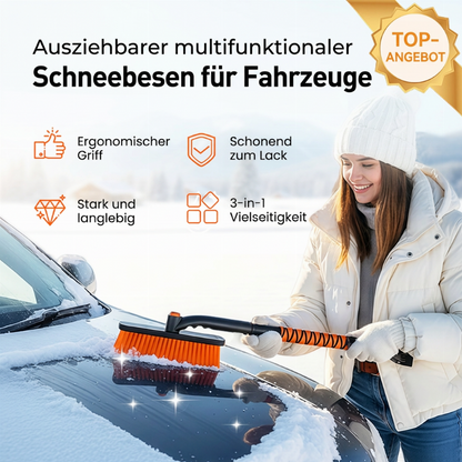 Ausziehbarer multifunktionaler Schneebesen für Fahrzeuge