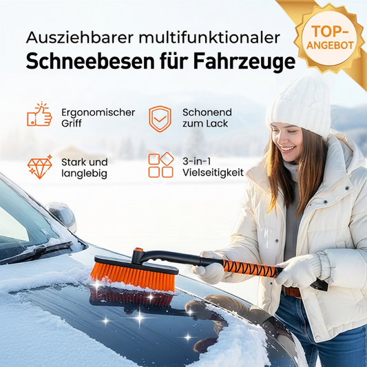 Ausziehbarer multifunktionaler Schneebesen für Fahrzeuge
