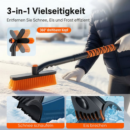 Ausziehbarer multifunktionaler Schneebesen für Fahrzeuge