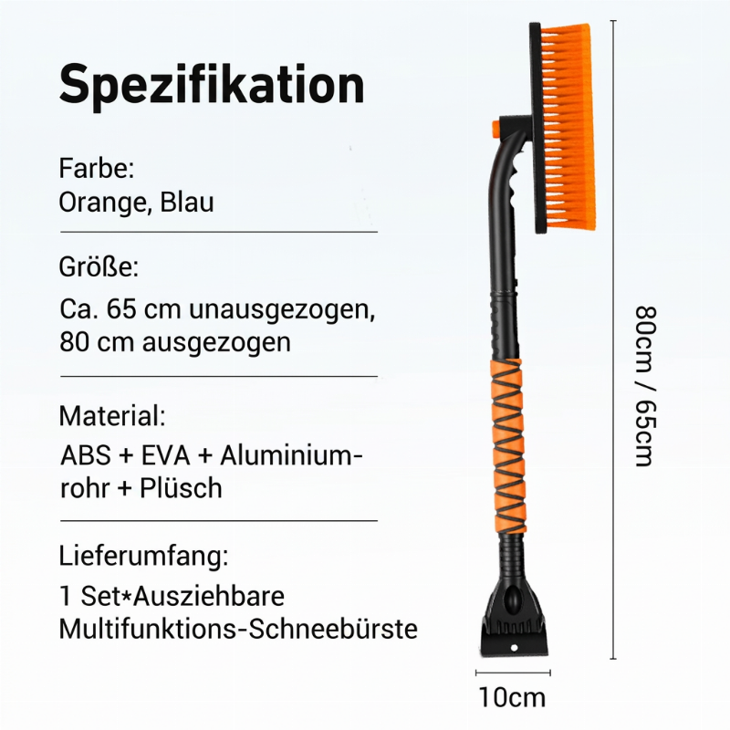 Ausziehbarer multifunktionaler Schneebesen für Fahrzeuge