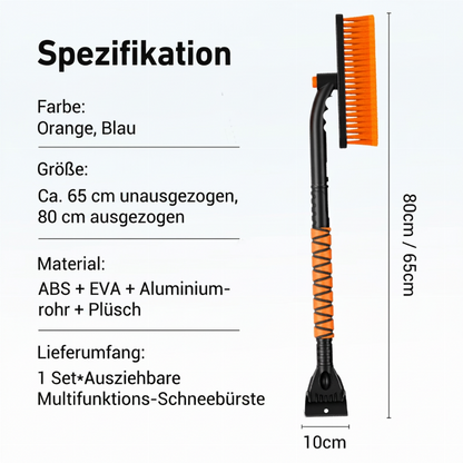 Ausziehbarer multifunktionaler Schneebesen für Fahrzeuge