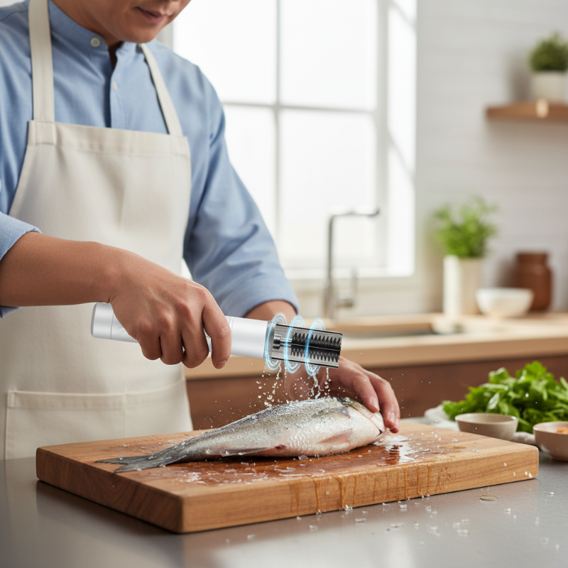 📢📢50% RABATT !!⏰Aufladbarer automatischer Fischschuppen-Entferner