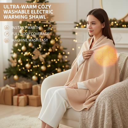 ⏰ Nur für kurze Zeit: 50% Rabatt!🔥 Ultra-warme, kuschelige & waschbare elektrische Heizdecke – ideal für Sofa, Bett & Büro