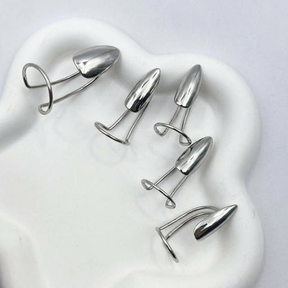 💍50 % RABATT! ✨ Metall-Fingerspitzen-Nagelring, trendiges Modeschmuck Accessoire für Party & Alltag 🖤