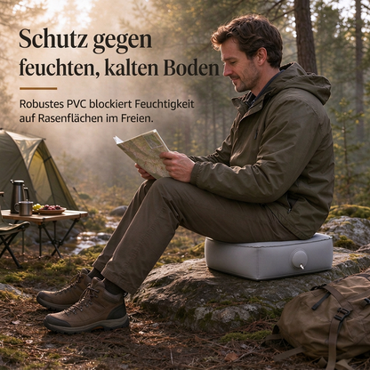 🎵 Aufblasbares Sitzkissen für Konzerte & Festivals – Bequem, leicht & feuchtigkeitsabweisend