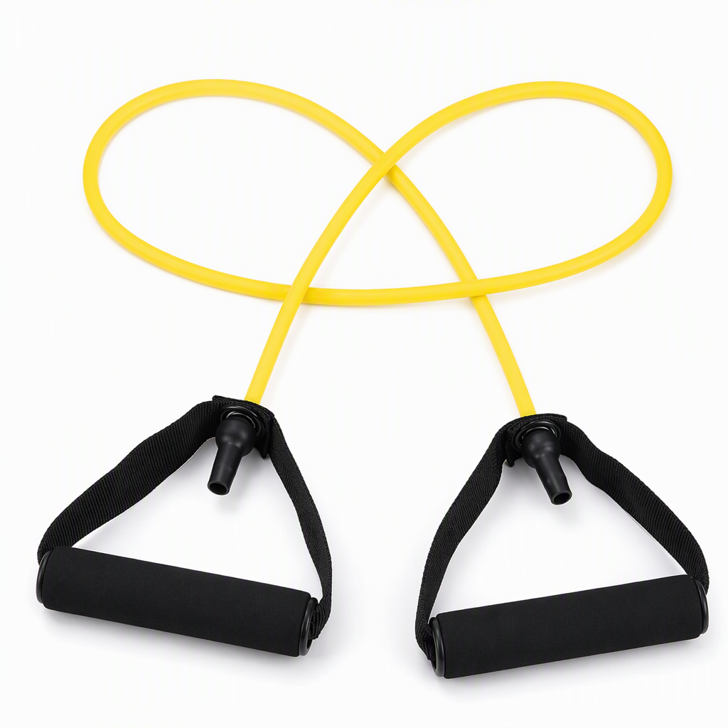 Multifunktionales Widerstandsband mit Pedal – Für Bauch-, Yoga- & Pilates-Training zu Hause