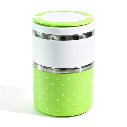 Tragbare isolierte Lunchbox aus Edelstahl