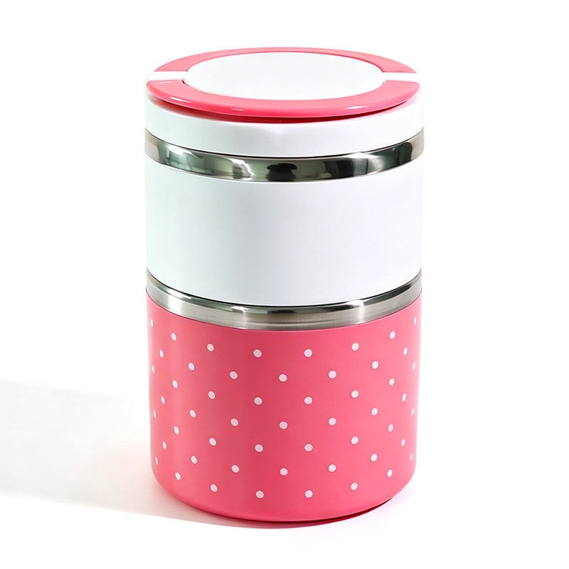 Tragbare isolierte Lunchbox aus Edelstahl
