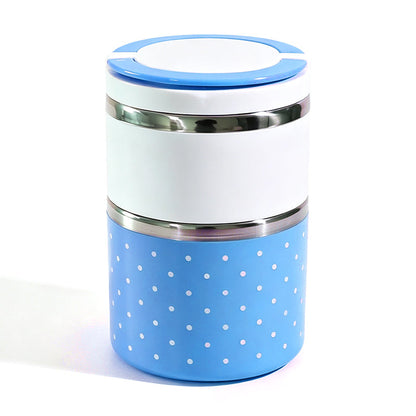 Tragbare isolierte Lunchbox aus Edelstahl