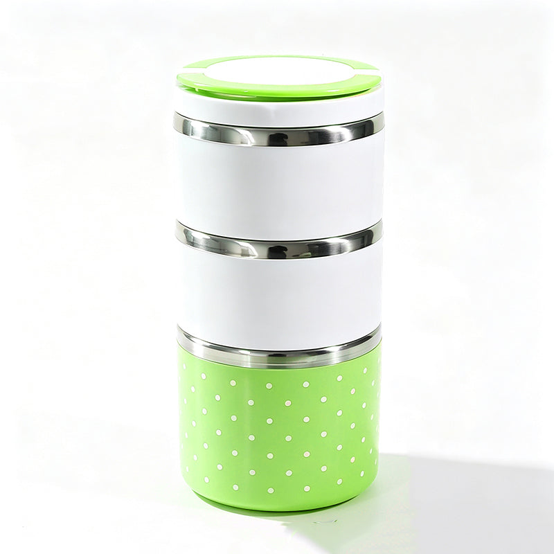 Tragbare isolierte Lunchbox aus Edelstahl