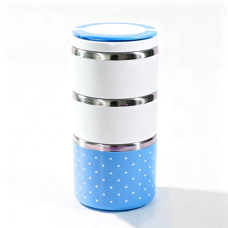 Tragbare isolierte Lunchbox aus Edelstahl