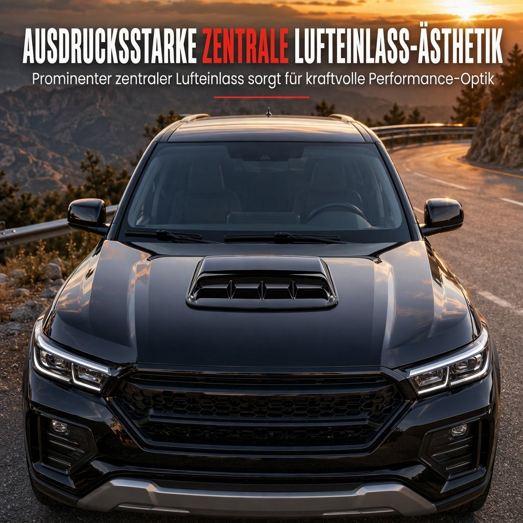 🚗 Auto Motorhaube Luftaufkleber – Dekorative Lufteinlasshaube im Shark-Gill-Stil ✨
