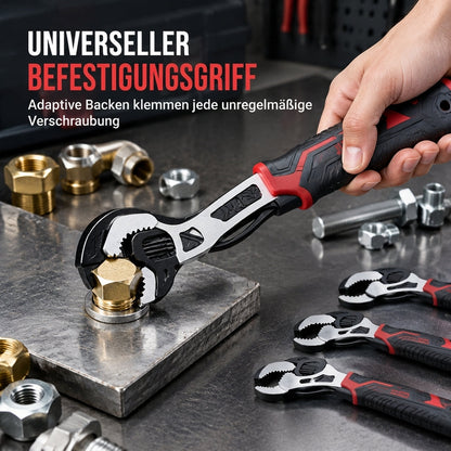 📢📢50% RABATT !!⏰Multifunktionaler verstellbarer Schraubenschlüssel mit Schnelleinstellung, universelles Handwerkzeug