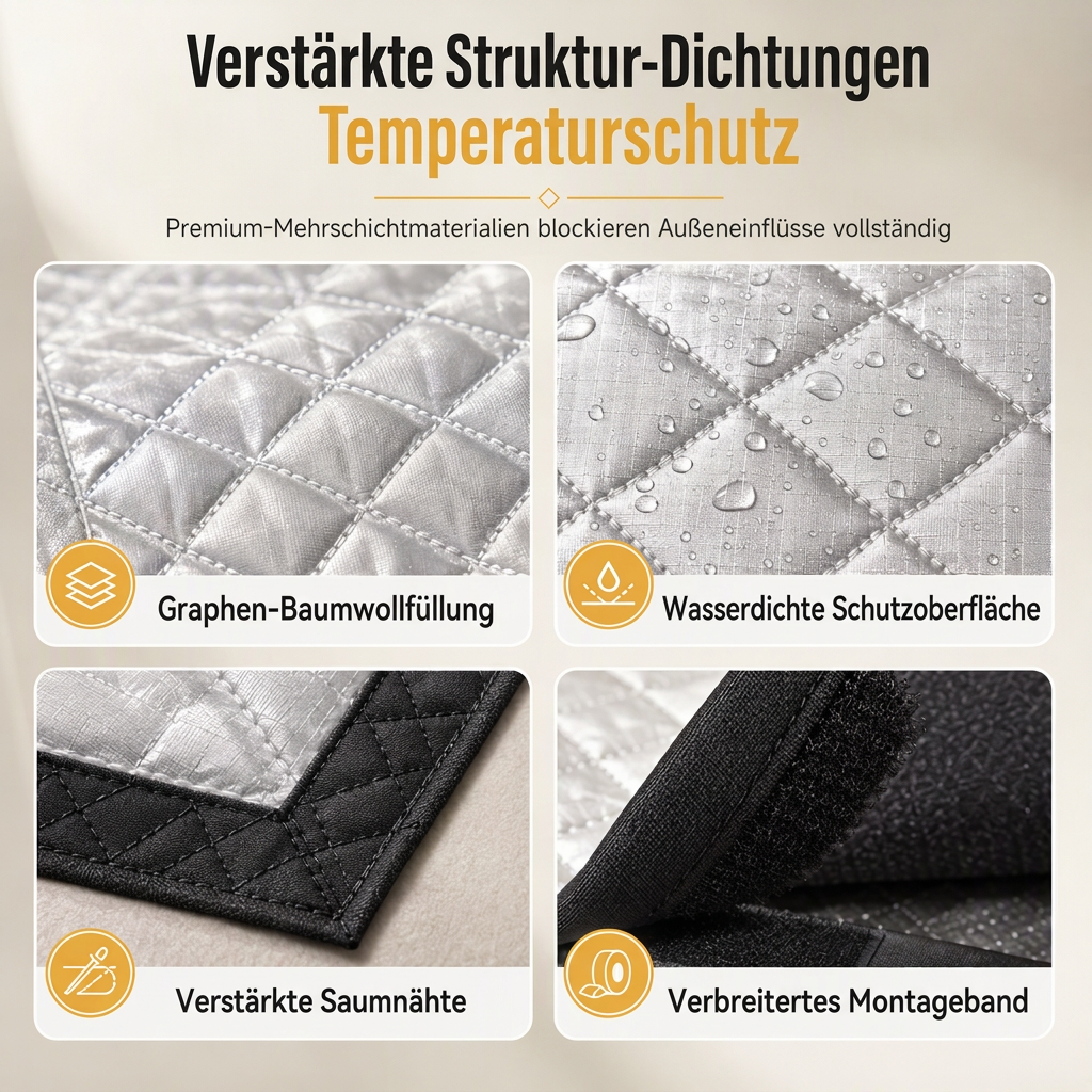 🪟 Jetzt 50% Rabatt ✨ Thermisch isolierter FensterVorhang — mehrlagiges Polyester & Roll-Up-Design ❄️