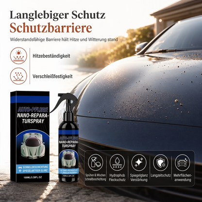 🚗 Nano-Reparaturspray für Autolack – entfernt Kratzer, reinigt, poliert & versiegelt in einem