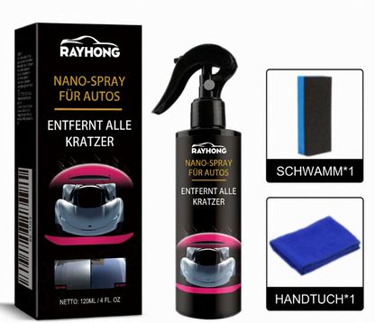 🚗 Nano-Reparaturspray für Autolack – entfernt Kratzer, reinigt, poliert & versiegelt in einem