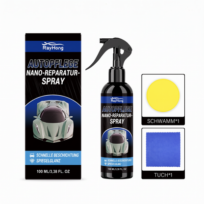 🚗 Nano-Reparaturspray für Autolack – entfernt Kratzer, reinigt, poliert & versiegelt in einem