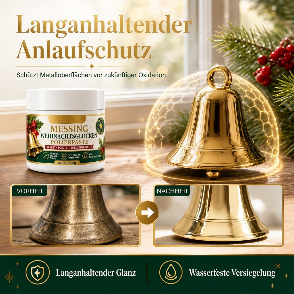 Messingglocken- und Kupferpoliturcreme zur Entfernung von Anlaufstellen und Oxidation
