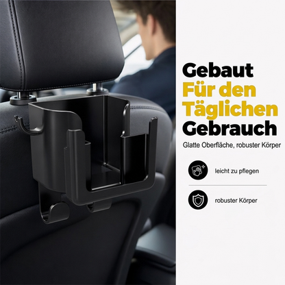 Platzsparender Auto-Getränkehalter