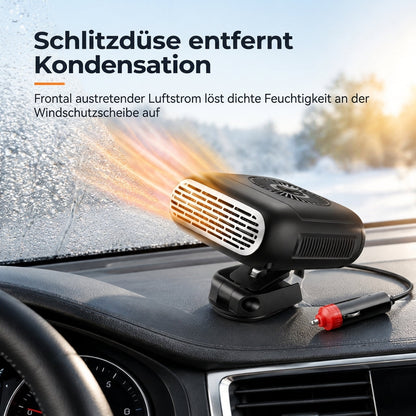 Tragbarer Auto- und Windschutzscheiben-Enteiser 12V 24V Auto Warmluftgebläse