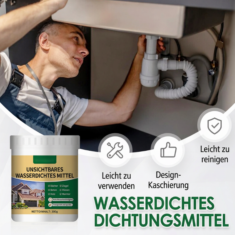 📢📢50% RABATT !!⏰Transparente wasserdichte Dichtmasse zur Reparatur von Undichtigkeiten