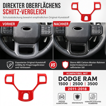📢📢40% RABATT !!⏰ Lenkradabdeckung – Verleihen Sie Ihren Pickups 1500, 2500 und 3500 einen individuellen Innenraum Look, einfach zu montieren und stylisch ✨