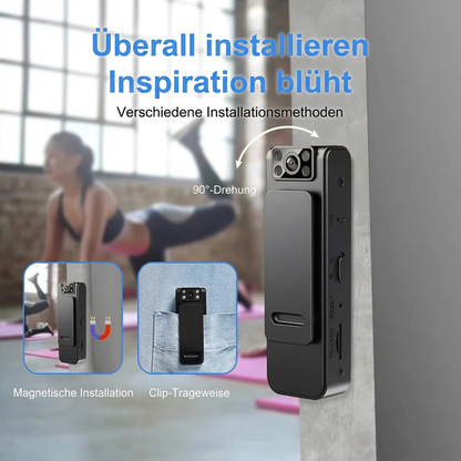 📢📢50% RABATT !!⏰HD1080P Tragbare Mini-Sportkamera