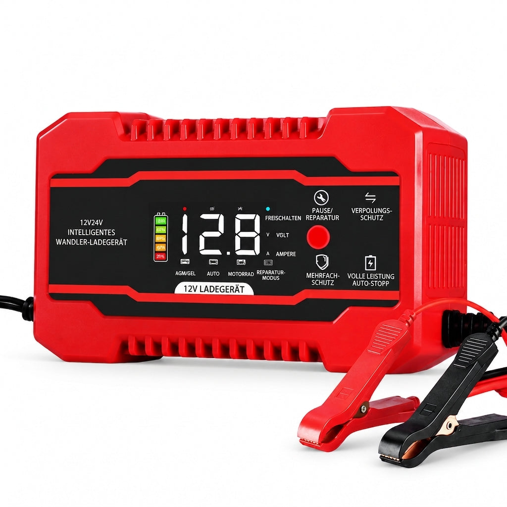 📢📢50% RABATT !!⏰12V 6A für Blei-Säure-Batterien in Autos und Motorrädern