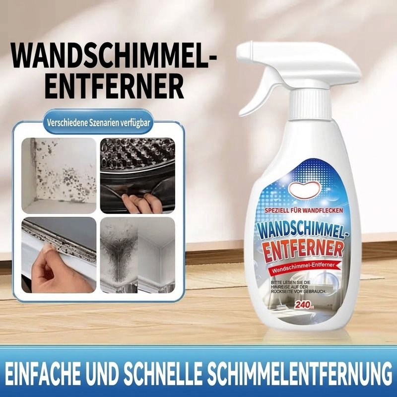 🔥🎁 2+1 GRATIS!!🧼 Hochwirksames Schimmelentfernungsspray