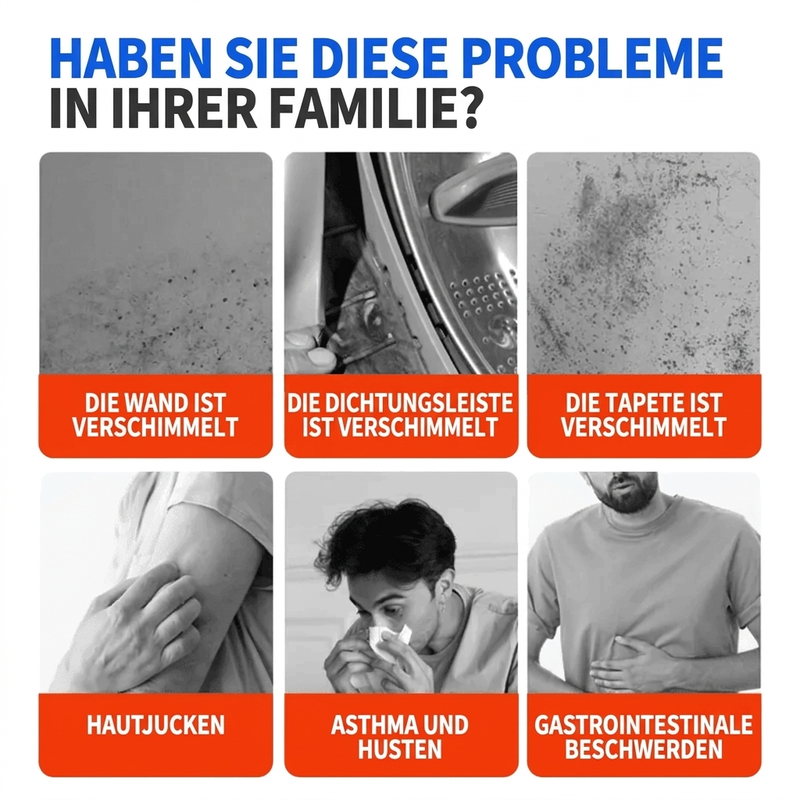 🔥🎁 2+1 GRATIS!!🧼 Hochwirksames Schimmelentfernungsspray