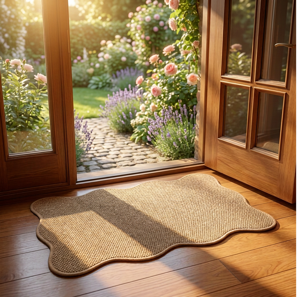 🏡 Rutschfester Läufer in Jute-Optik – langlebig & pflegeleicht ✅ ideal für Flur, Küche & Wohnzimmer ✨