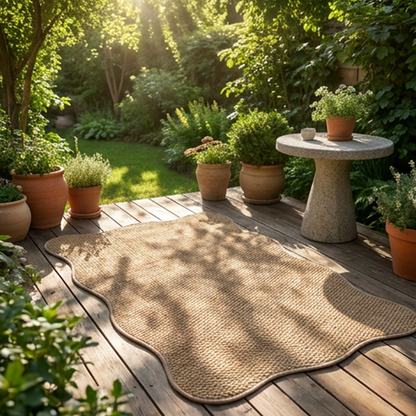 🏡 Rutschfester Läufer in Jute-Optik – langlebig & pflegeleicht ✅ ideal für Flur, Küche & Wohnzimmer ✨
