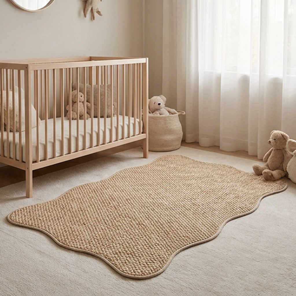 🏡 Rutschfester Läufer in Jute-Optik – langlebig & pflegeleicht ✅ ideal für Flur, Küche & Wohnzimmer ✨