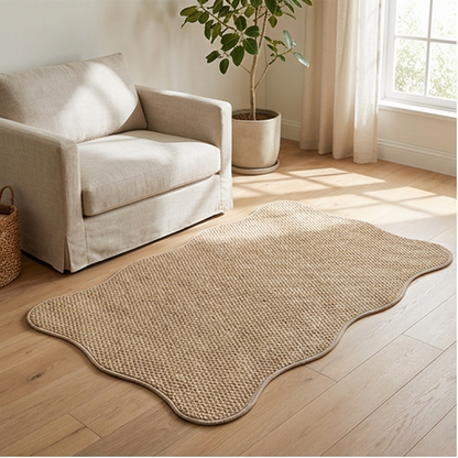 🏡 Rutschfester Läufer in Jute-Optik – langlebig & pflegeleicht ✅ ideal für Flur, Küche & Wohnzimmer ✨