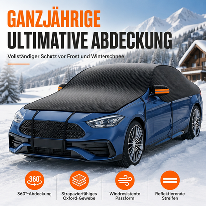 ❄️ Universelle Schneedecke für die Frontscheibe – verdicktes Oxford-Gewebe, Frostschutz & Eisfrei-Start für Auto, SUV & Van