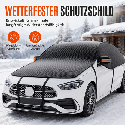 ❄️ Universelle Schneedecke für die Frontscheibe – verdicktes Oxford-Gewebe, Frostschutz & Eisfrei-Start für Auto, SUV & Van