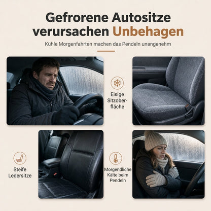 🚗 50% RABATT ❄️ Warme Plüsch-Autositzbezüge, universelle Größe, komfortables Set 🧣