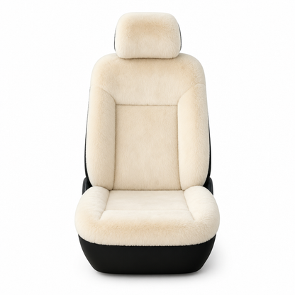 🚗 50% RABATT ❄️ Warme Plüsch-Autositzbezüge, universelle Größe, komfortables Set 🧣