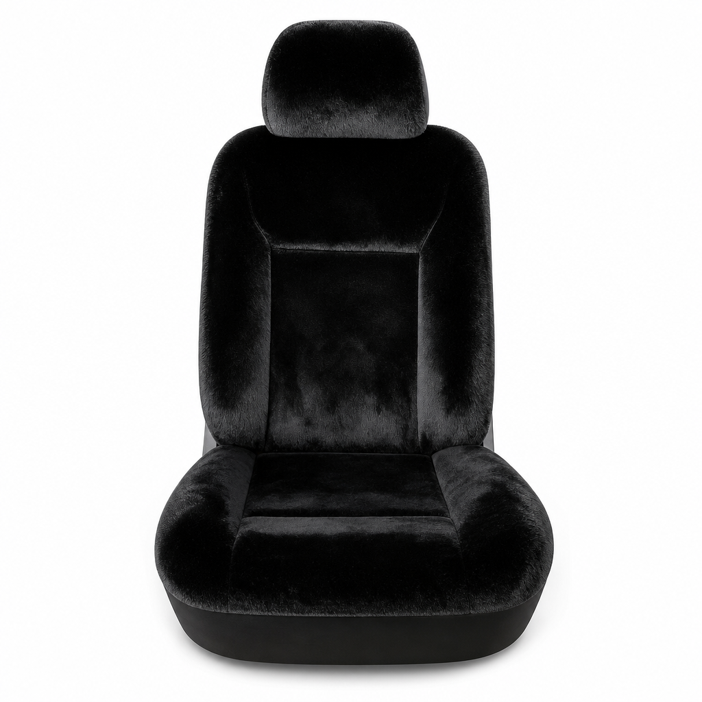 🚗 50% RABATT ❄️ Warme Plüsch-Autositzbezüge, universelle Größe, komfortables Set 🧣