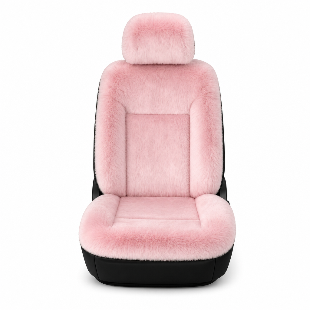 🚗 50% RABATT ❄️ Warme Plüsch-Autositzbezüge, universelle Größe, komfortables Set 🧣