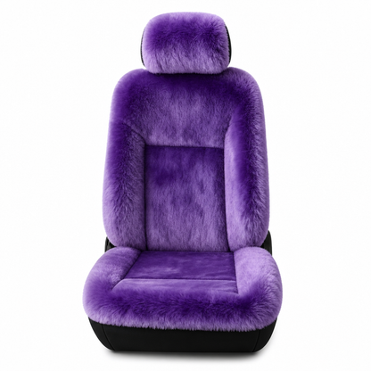 🚗 50% RABATT ❄️ Warme Plüsch-Autositzbezüge, universelle Größe, komfortables Set 🧣