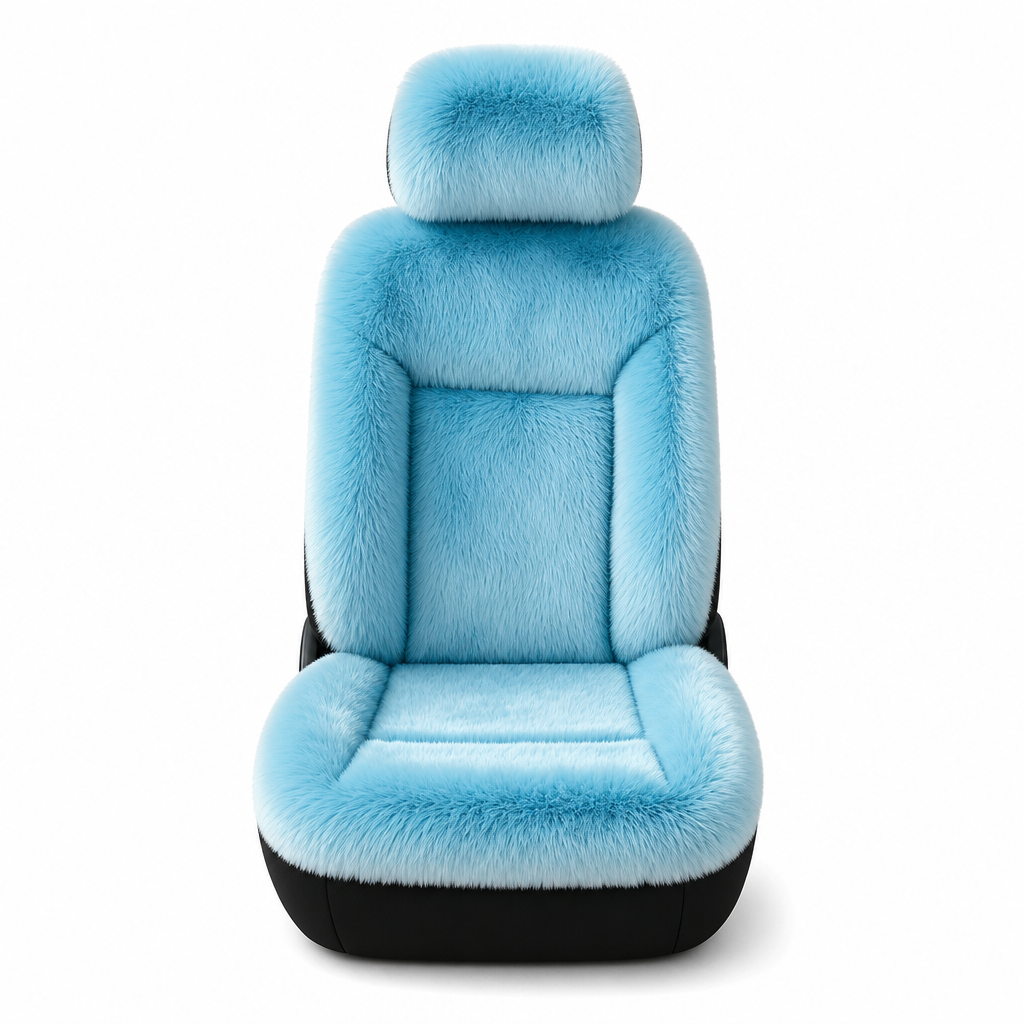 🚗 50% RABATT ❄️ Warme Plüsch-Autositzbezüge, universelle Größe, komfortables Set 🧣