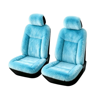 🚗 50% RABATT ❄️ Warme Plüsch-Autositzbezüge, universelle Größe, komfortables Set 🧣